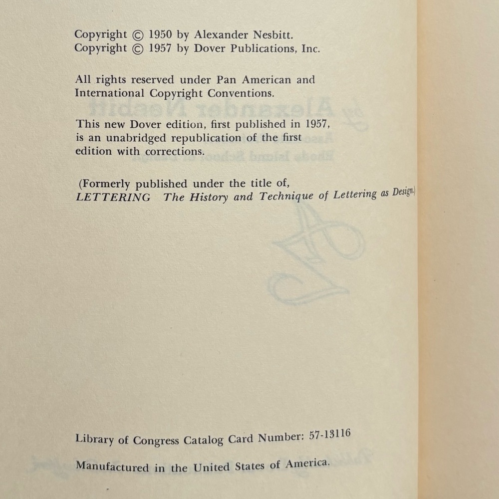 1957 The History and Technique of Lettering Gothic Fonts Printmaking Typography - Picture 14 of 15